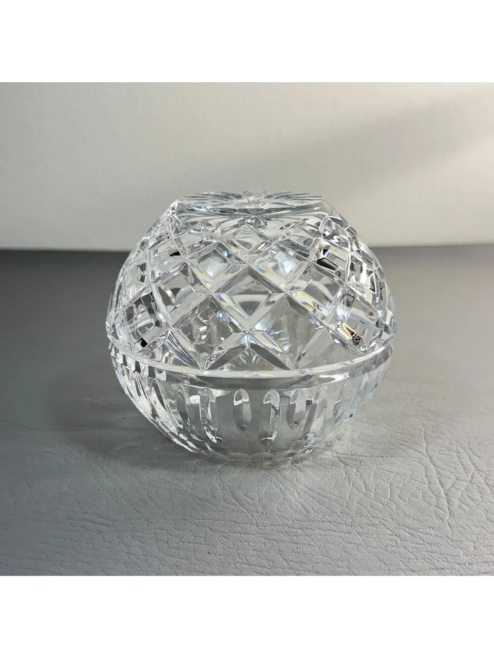 Polish Lead Crystal Rose Bowl 4